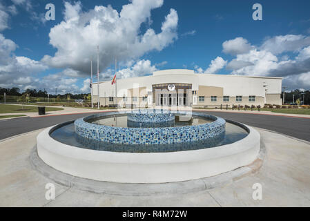 Legacy Park ist ein riesiges Multipurpose öffentlichen Einrichtung in Alachua, Florida, einzigartig in der kleinen Stadt Lage. Stockfoto