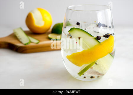 Spanisch Gin Tonic Cocktail Stockfoto