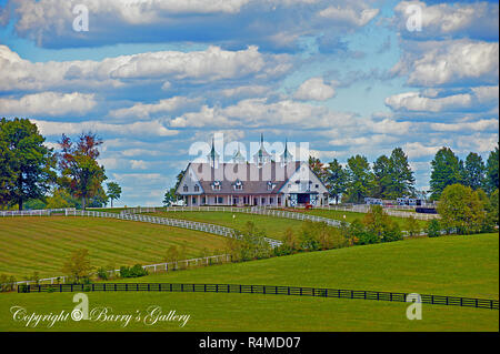 Manchester Scheune in Lexington Kentucky Stockfoto