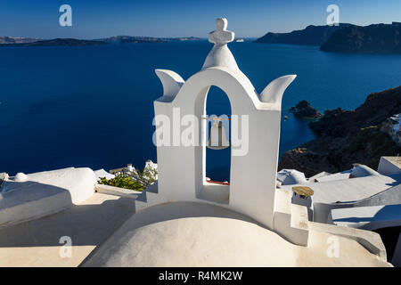 Oia, Santorini, Griechenland Stockfoto