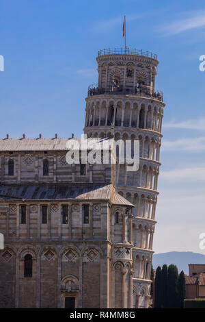 Schiefen Turm in Pisa Stockfoto