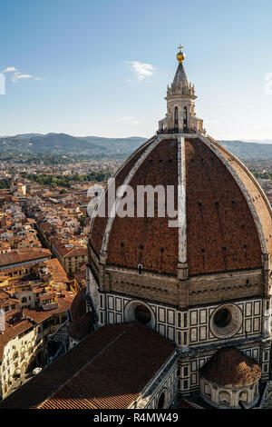 Die Kuppel des Duomo di Firenze Stockfoto