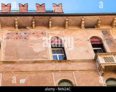 Einrichtung des Palazzo Negri De Salvi in Vicenza Stockfoto