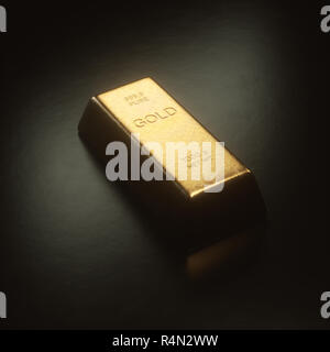 1000 Gramm Gold Bar Stockfoto