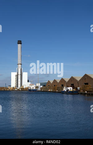 Shoreham kommerziellen Hafen an der Südküste von England, Großbritannien Stockfoto