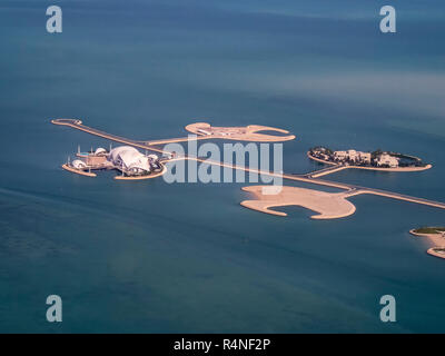 Isola Dana ist Teil der Pearl-Qatar in Doha Stockfoto