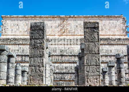 Plaza der Tausend Säulen Stockfoto