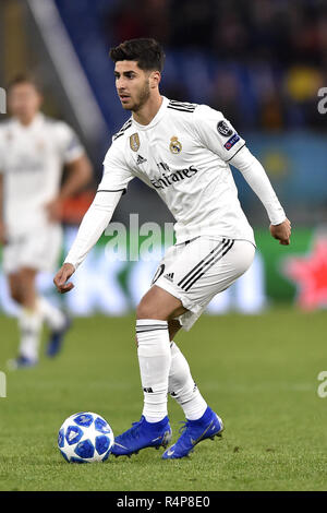 Rom, Italien. 27. Nov 2018. Während der UEFA Champions League Spiel zwischen Roma und Real Madrid im Stadio Olimpico, Rom, Italien Am 27. November 2018. Credit: Giuseppe Maffia/Alamy leben Nachrichten Stockfoto