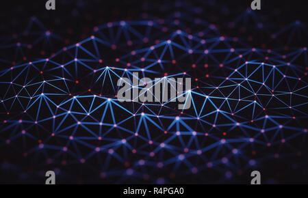 Abstract background-Verbindungen Stockfoto