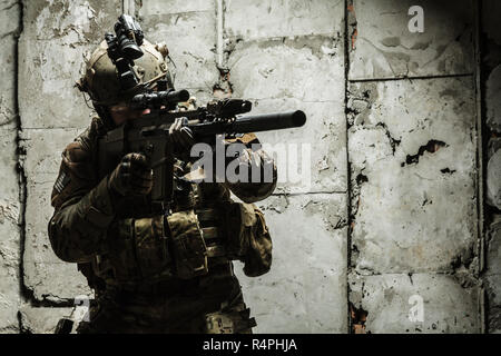 Army Ranger im Feld Uniformen Stockfoto