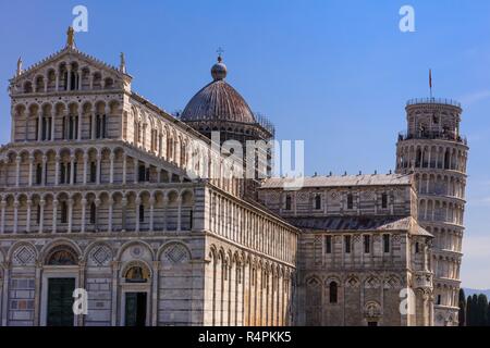 Schiefen Turm in Pisa Stockfoto