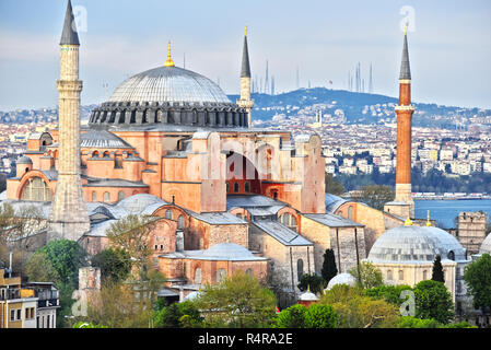 Museum der Hagia Sophia (Ayasofya Muzesi) in Istanbul, Türkei Stockfoto