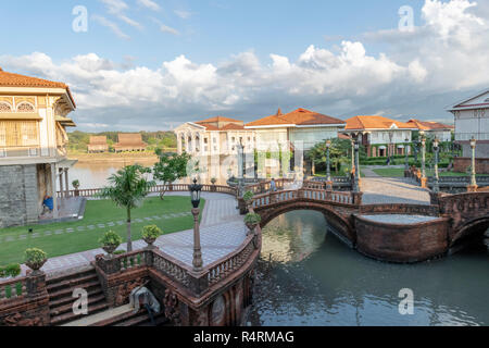 Historischen spanischen Siedlung Resort Hotel La Casas De Filipinas Stockfoto