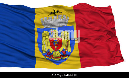 Isolierte Bukarest Stadtflagge Stockfoto