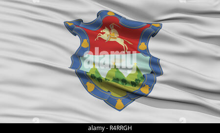 Closeup Flagge, Guatemala Guatemala-Stadt Stockfoto