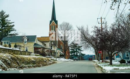 Sturz Goliath Decorah Iowa Stockfoto