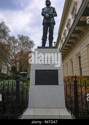 Air Chief Marshall Sir Keith Park Memorial, Waterloo Place, London, England, UK, GB Stockfoto