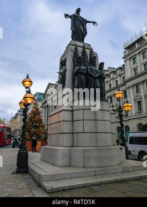 Wachen Krimkrieg Memorial, Waterloo Place, London, England, UK, GB Stockfoto