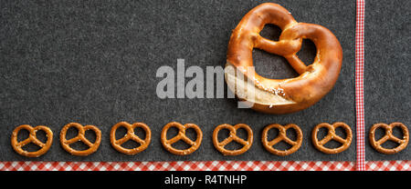 Bayerische Hintergrund für das Oktoberfest Stockfoto