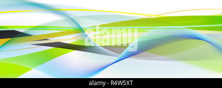 Linien / Banner Stockfoto