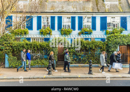 Ein Blick auf die Portobello Road Market Stockfoto