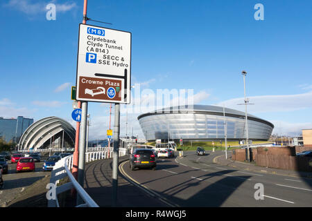 Die SSE-Hydro, Glasgow, Schottland, Vereinigtes Königreich Stockfoto