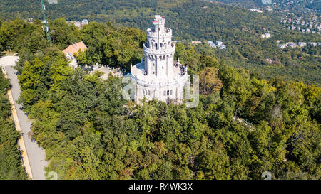 Erzsébet kilátó oder Elizabeth Lookout, János-hegy oder Janos Hill, Budapest, Ungarn Stockfoto