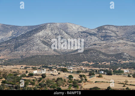 Die Ruinen der Tempel der Demeter in Naxos Stockfoto