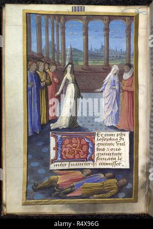 Boethius Erste Trost Philosophie Stockfoto Bild 132729895 Alamy