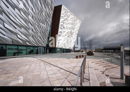 Titanic Belfast Stockfoto