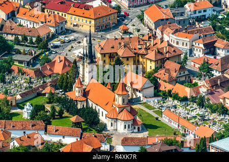 Sankt Nikolaus Kirche in der Altstadt von Brasov, Rumänien Stockfoto
