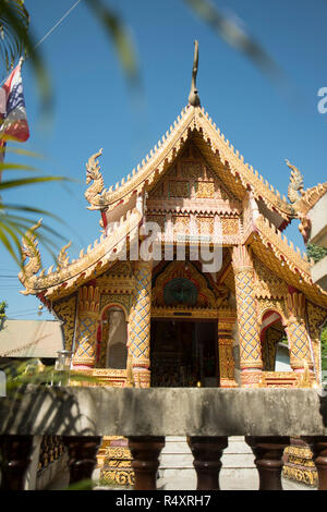 Thailand lampang Wat Chedi sao lange Tempel Stockfoto