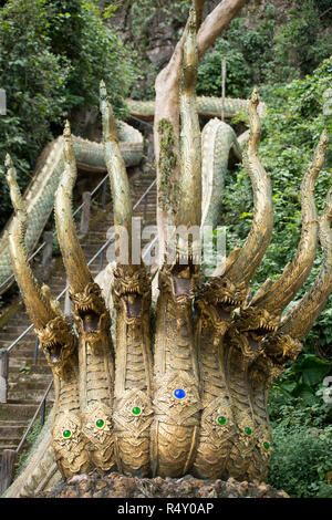 Thailand Chiang Rai Mai Sai Monkey Cave Tempel Stockfoto