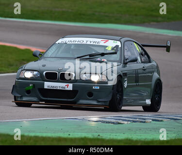 Jasver Sapra, BMW M3 E92, Sport & GT, Rockingham Super Send-Off, Rockingham Motorsport Speedway, Samstag, 25 November, 2018, Autosport, Autos, Engl Stockfoto