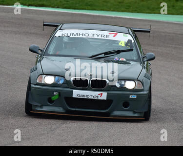 Jasver Sapra, BMW M3 E92, Sport & GT, Rockingham Super Send-Off, Rockingham Motorsport Speedway, Samstag, 25 November, 2018, Autosport, Autos, Engl Stockfoto