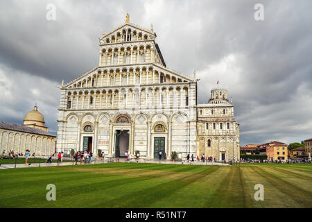 Pisa Dom, Duomo di Pisa oder Duomo di Santa Maria Assunta in Pisa, Italien. Stockfoto