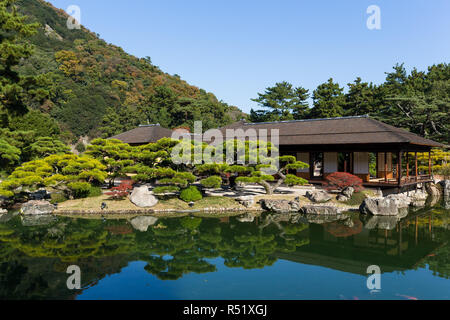 Ritsurin Garten Stockfoto