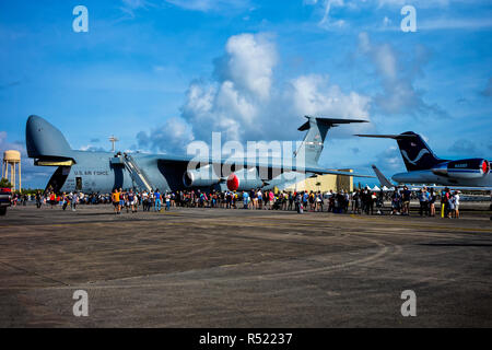 Air Show in Air Force Reserve Base. Homestead. Florida. USA. Stockfoto