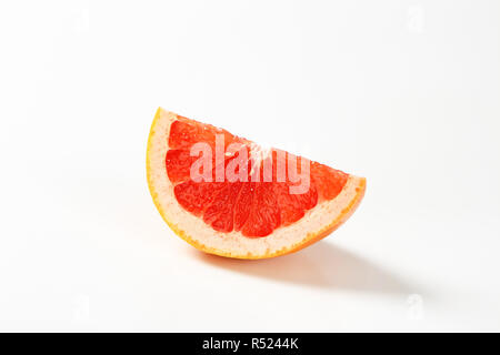 Rote Grapefruit Keil Stockfoto