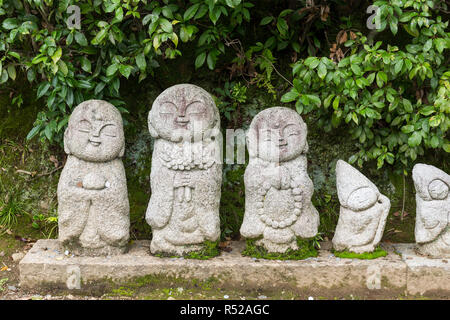 Statue in japanischer Tempel Stockfoto