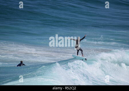 Surfen in Marubra Stockfoto