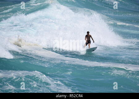 Surfen in Marubra Stockfoto