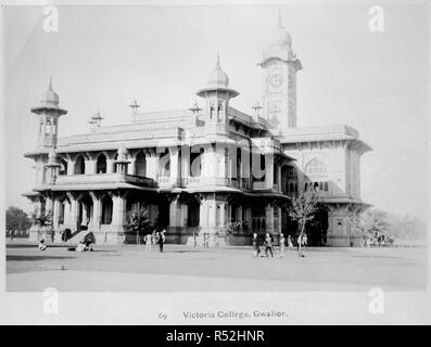 Foto: Victoria College, Gwalior. Curzon Sammlung: 'Er ist Lord Curzon erste Tour in Indien, 1899'. 1899. Quelle: Foto (430/17/59). Autor: Dayal, Deen. Stockfoto