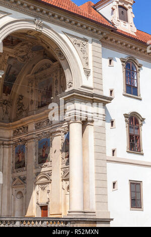 Wallensteinpalast in Prag, Tschechische Republik Stockfoto