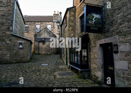 Longnor Dorf in der Staffordshire Peak District England Stockfoto