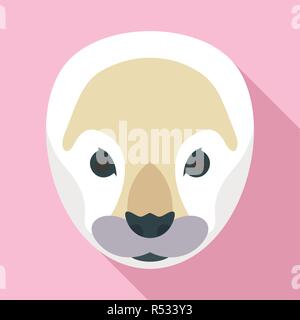 Arctic Dichtung Symbol. Flache Abbildung: arctic Dichtung vektor Symbol für Web Design Stock Vektor