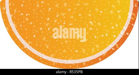 Candy slice Symbol. Realistische Abbildung von Candy slice Vektor Symbol für Web Design auf weißem Hintergrund Stock Vektor