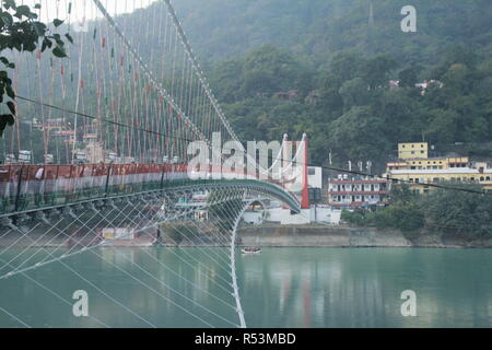 Ram Jhula, Rishikesh Stockfoto