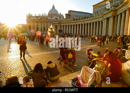 St. Peter Basilika, Rom, Italien. Stockfoto