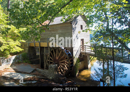 Grist Mill Stone Mountain Stockfoto